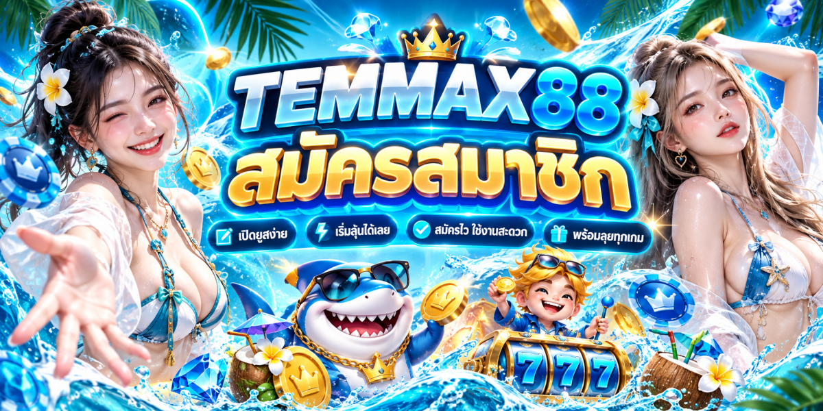 แบนเนอร์คาสิโนเขตร้อน TEMMAX88